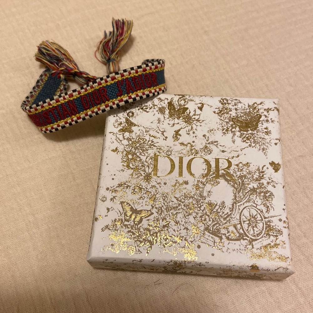 AUTHENTIC Christian Dior Cotton Friendship Bracelet